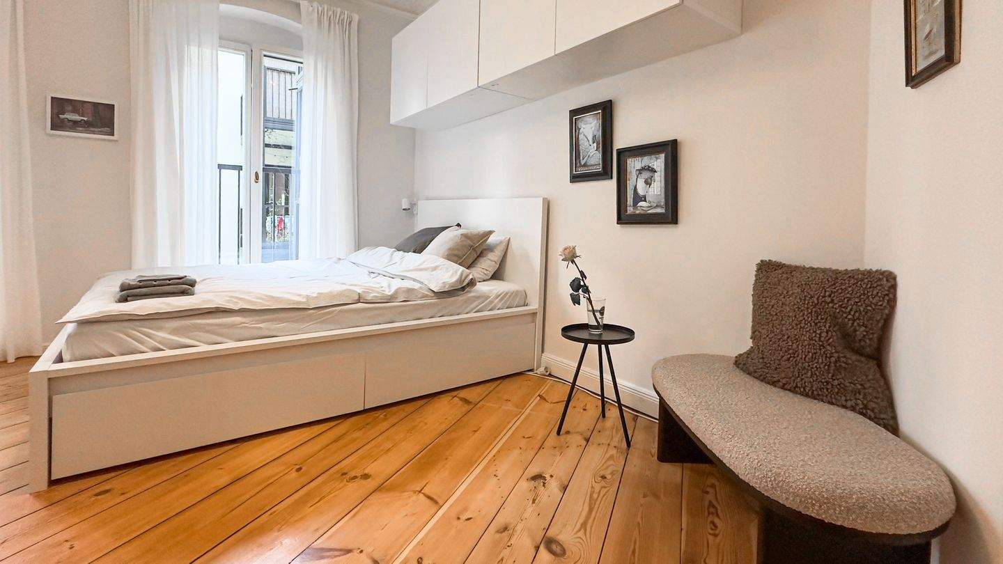 ?? Saniertes Altbau-Studio am Schillerpark in Wedding, Berlin: 1 Zimmer AB-Wohnung mit Dielen & EBK – Berlin – Vorschaubild 4