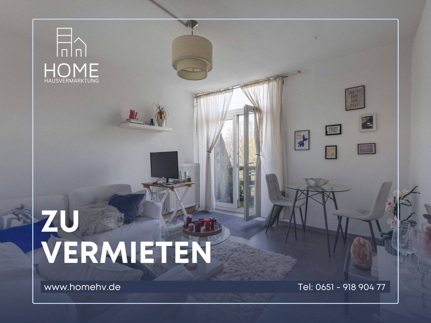 Trier-City: Charmantes 2 ZKB Appartement mit ca. 38,5 m² WFL und Balkon in begehrter Lage