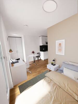 Gemütliches Apartment 1-Zimmer-Studentenapartment - WE 25 – 81549 München – Vorschaubild 4