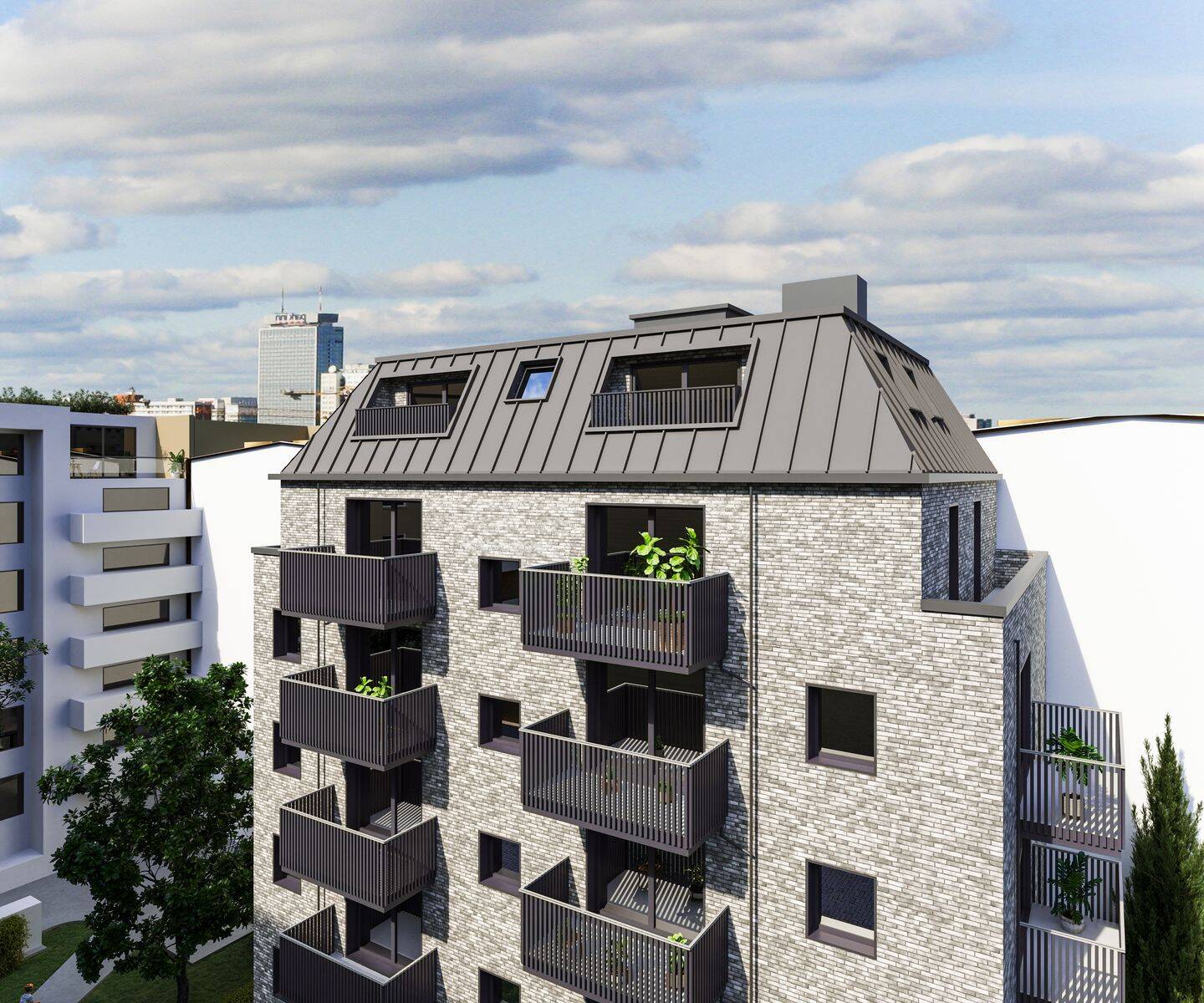 Offen gestaltete 1-Zimmerwohnung mit Balkon in energieeffizienten Neubau – Berlin – Vorschaubild 4