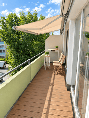 Helle 2-Zimmer-Wohnung mit Balkon, moderner Einbauküche und Aufzug in München-Moosach – 80992 München – Vorschaubild 9