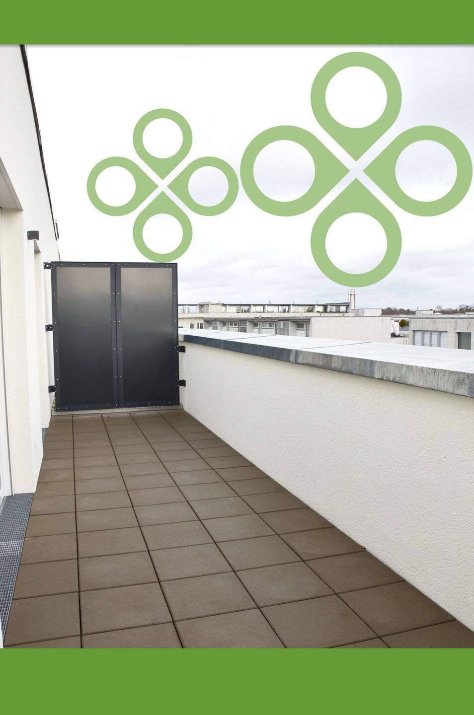 ***Charmantes Penthouse mit Aufzug, Terrasse, Keller, Tiefgarage... und ganz viel Natur vor der Tür*