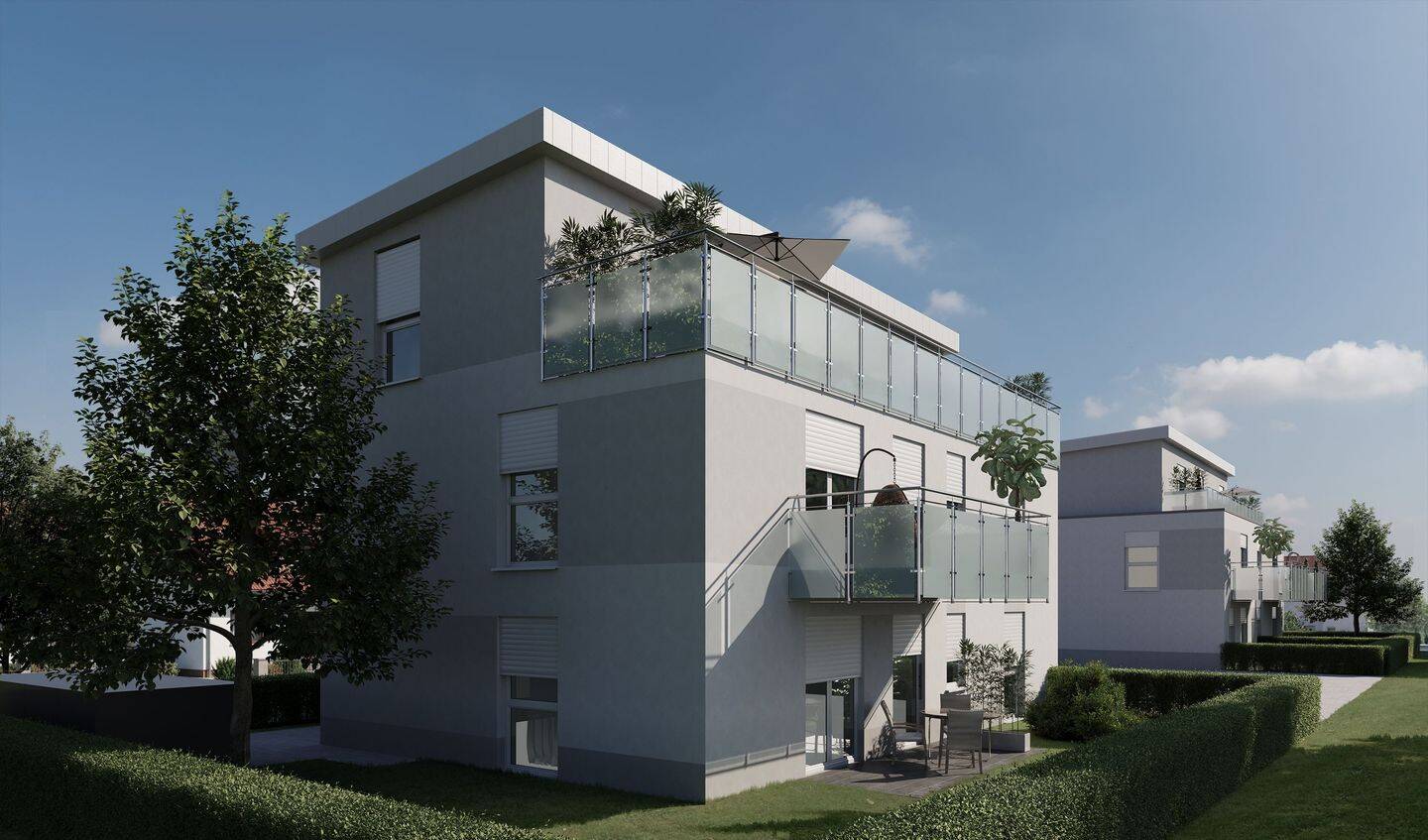 ++PENTHOUSE++ ZINS-/MIET-/ENERGIESPAREND 3 ZKB mit KfW 100.000€-Darlehen – Ingolstadt – Vorschaubild 2
