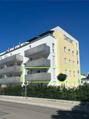 Moderne 3-Zimmer-Wohnung mit Südbalkon