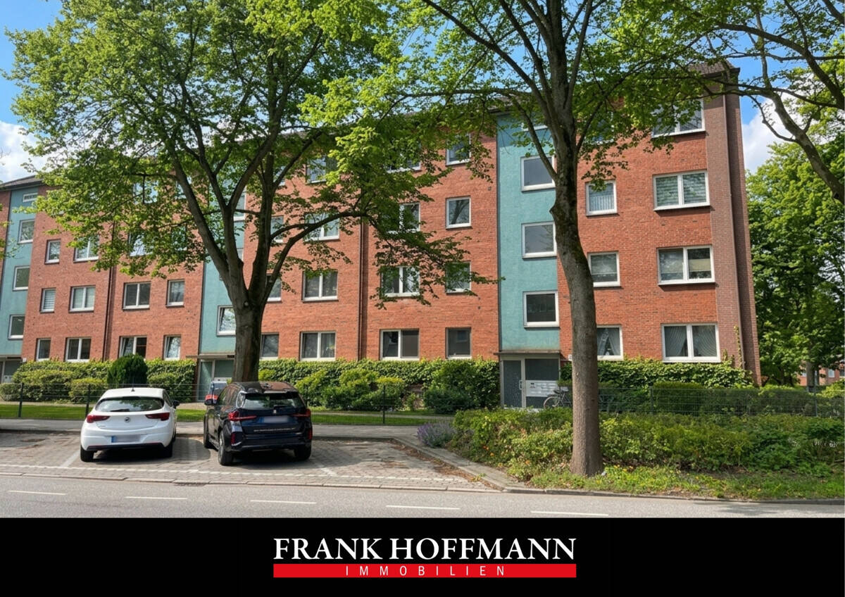 Gut geschnittene 3-Zimmer-Erdgeschosswohnung mit Terrasse in Hamburg-Wandsbek