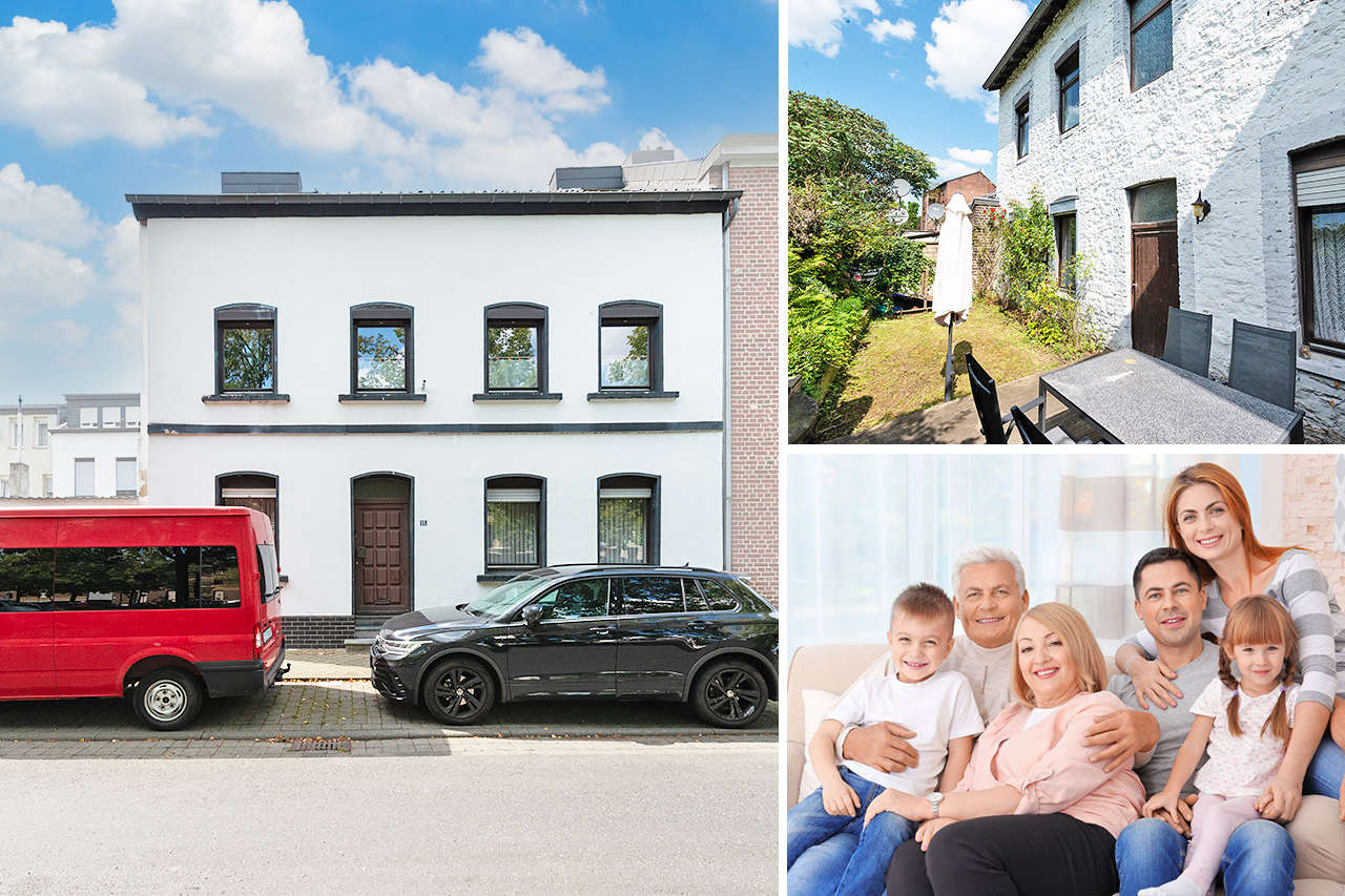PHI AACHEN - Großzügiges Familiendomizil mit Garten und Innenhof in zentraler Lage von Stolberg! – Stolberg – Bild 1 von 3
