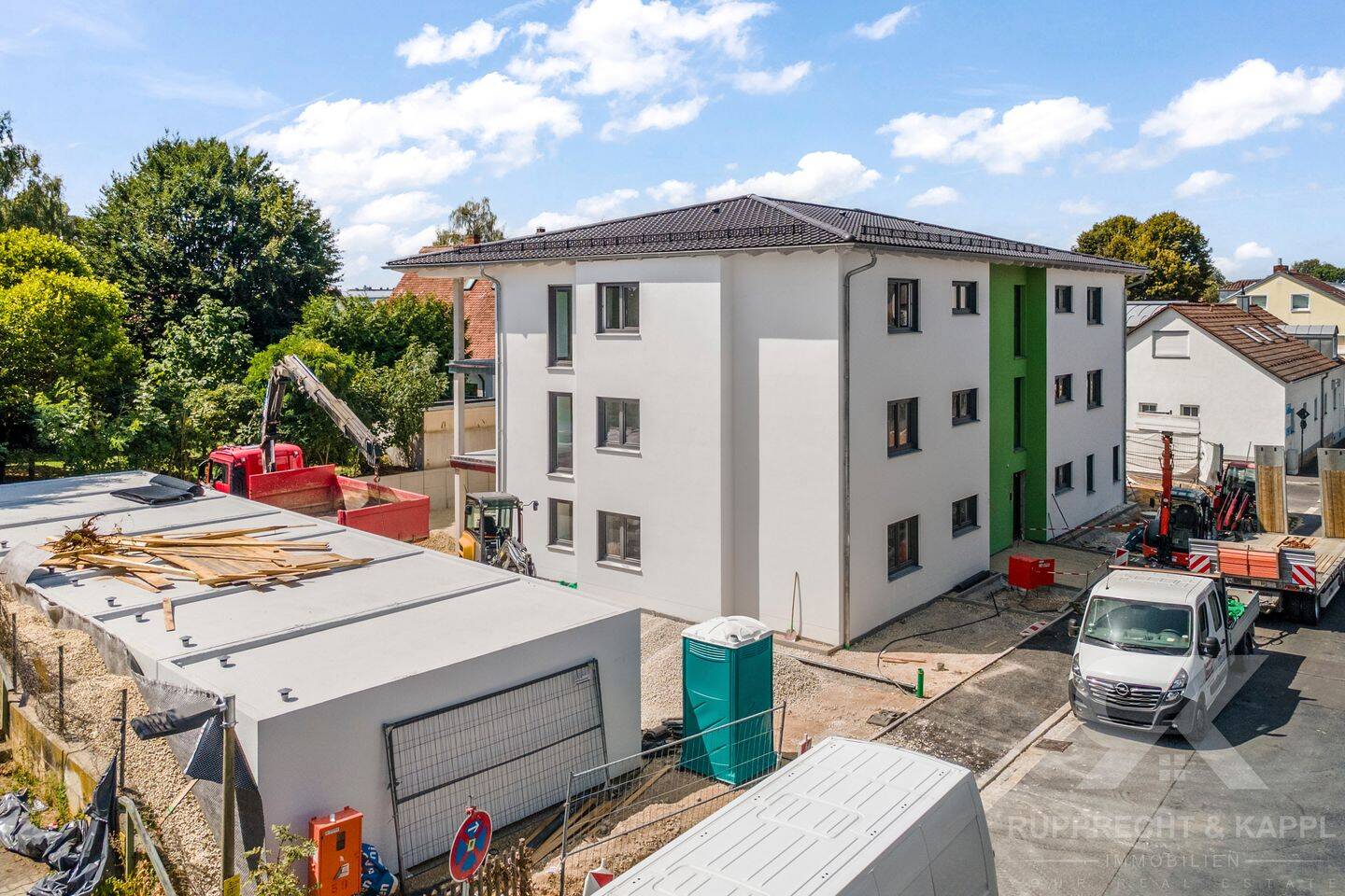 3-Zimmer-Neubauwohnung EG mit Terrasse - Nur noch 5 Wohneinheiten in schöner, ruhiger Lage in Amberg