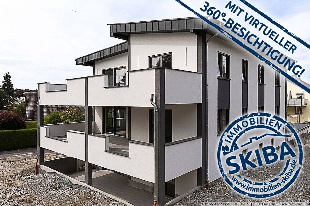 Erstbezug: Moderne Neubau-Eigentumswohnung in erhöhter Ortsrandlage mit Aussicht über Kelberg