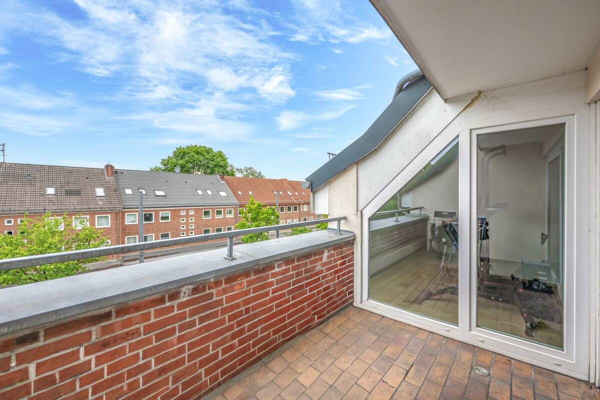 Anlage in Schwachhausen: 3-Zimmer Wohnung mit Balkon – 28213 Bremen – Bild 1 von 9