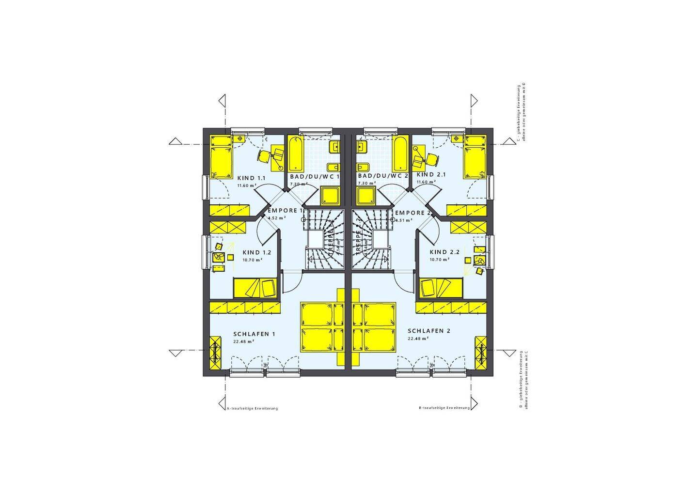 Zweifache Freude auf 242 m² in Mahlsdorf: Zwei Familien unter einem Dach - inklusive PV-Anlage und moderner Küche – Berlin – Vorschaubild 8
