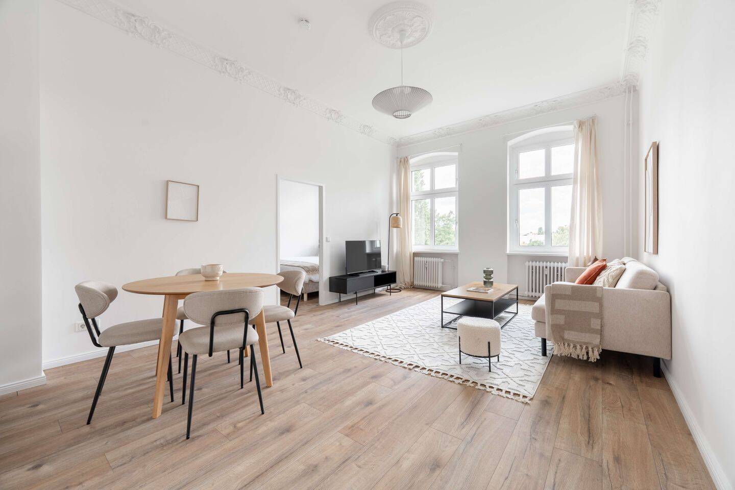 Beeindruckende 2-Zimmer Wohnung in Mitte - voll möbliert
