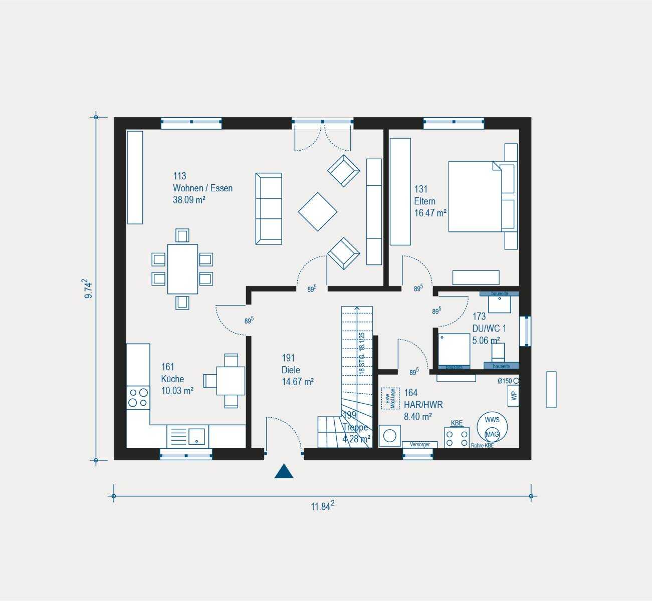 Ihr Traumhaus mit allkauf - Individuelle Planung trifft auf deutsche Qualität – Solingen – Vorschaubild 2
