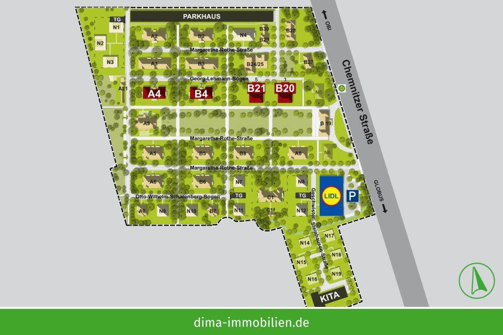 ERSTBEZUG Parkstadt Leipzig | Balkon, Vollbad, HWR, Parkett, Fußbodenheizung, Keller, Lift u.v.m. – Leipzig – Vorschaubild 3