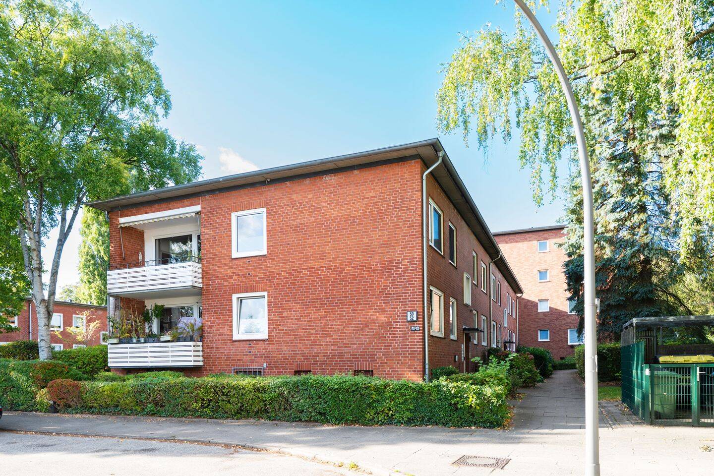 Ruhig gelegene Drei-Zimmer-Wohnung mit Balkon – Hamburg – Vorschaubild 7