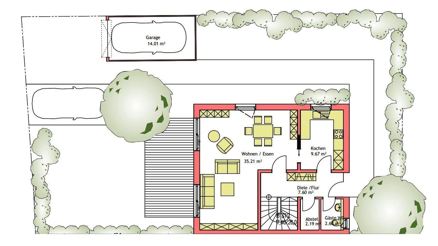 PAF-Gittenbach! Moderne Neubau-DHH! Garten/Fußbodenhzg./elektr. Rollläd./Videosprech./Garage/Keller! – Pfaffenhofen an der Ilm – Vorschaubild 2