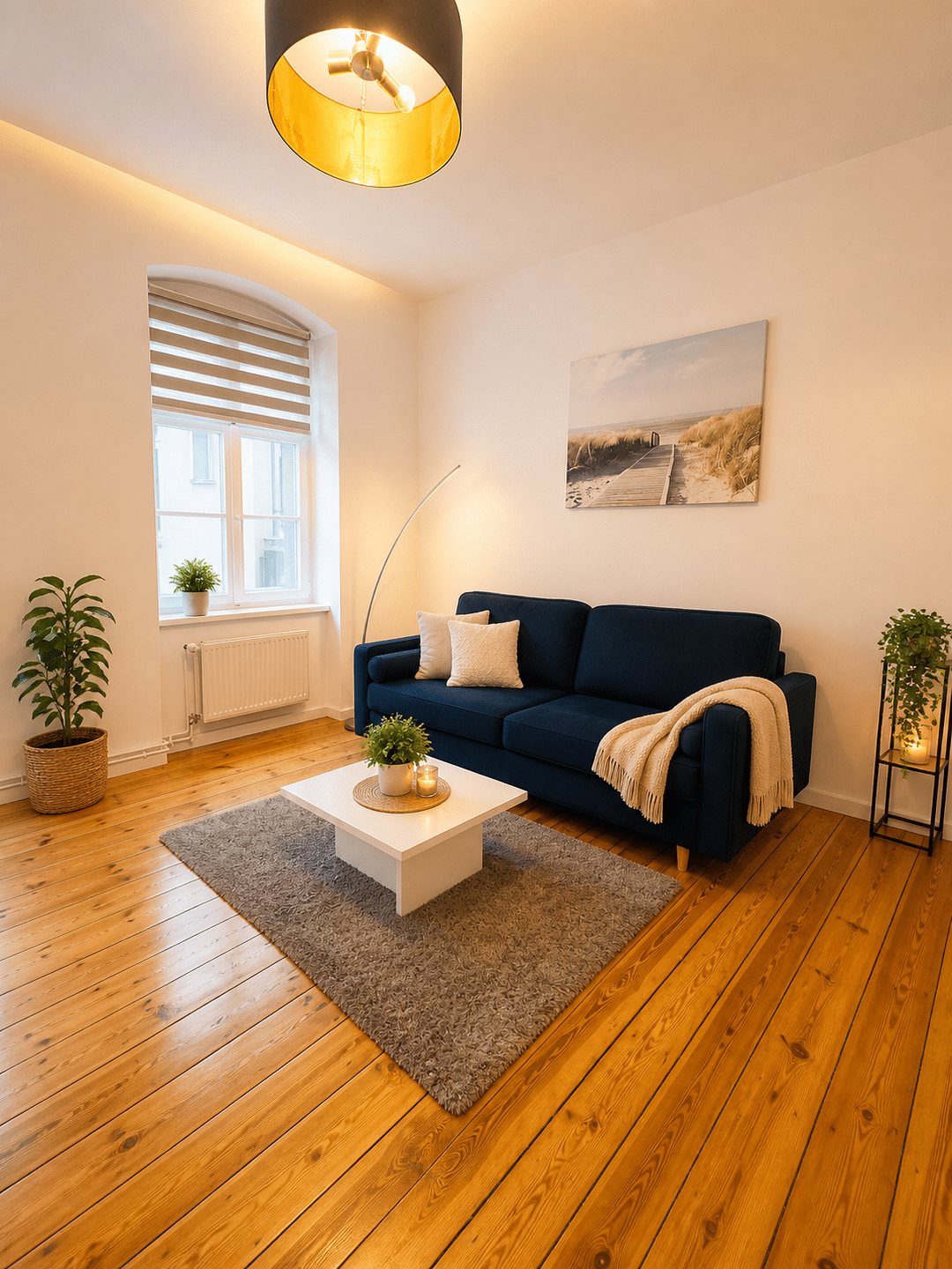 Stilvolle Altbauwohnung mit moderner Ausstattung in ruhiger Friedrichshainer Kiezlage