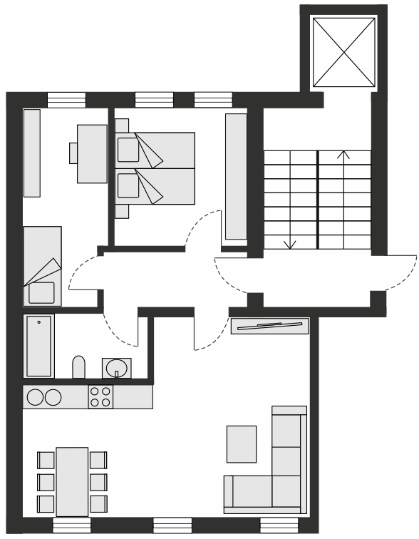 Tolle Altbau-Wohnung in Chemnitz zu vermieten in hervorragender Lage