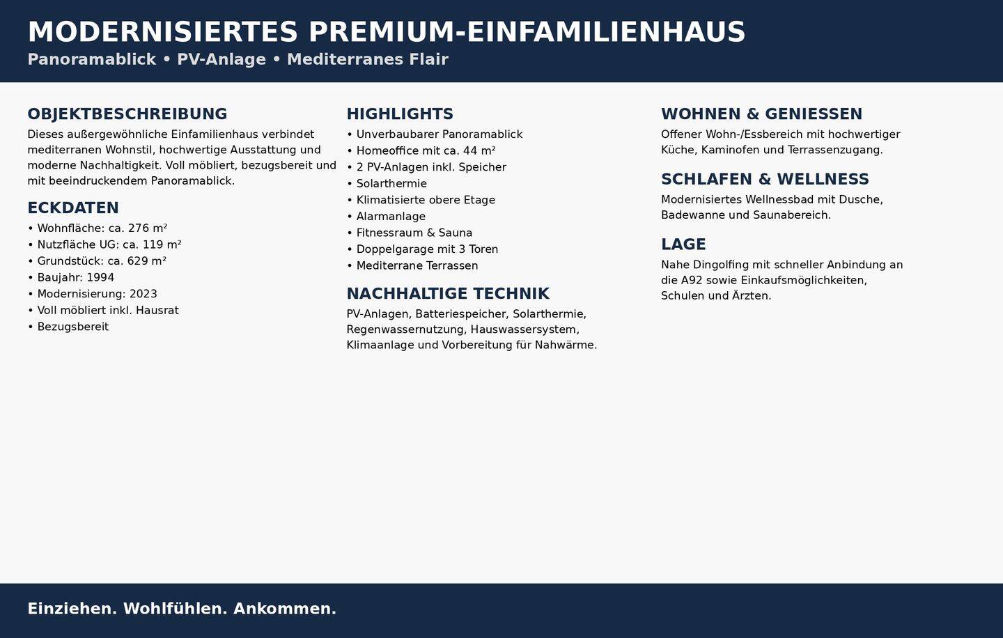 „Premium-Einfamilienhaus mit Panoramablick | PV + Speicher | Homeoffice | bezugsbereit | nur ca. 100 km von München“ – Niederviehbach – Vorschaubild 4