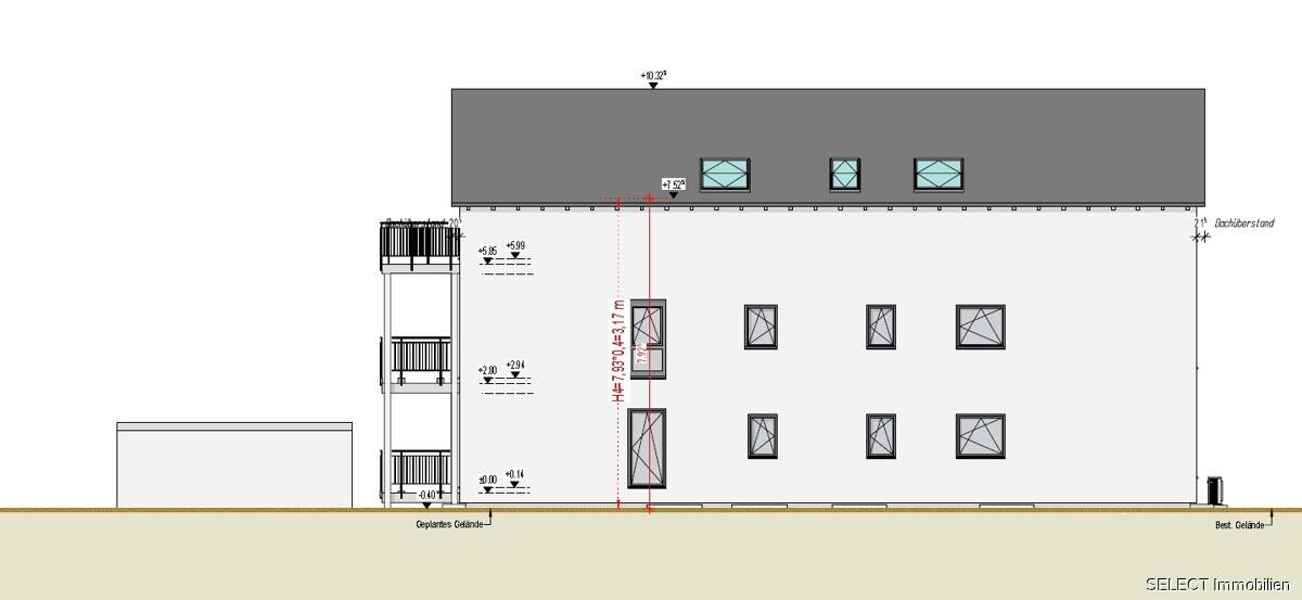 Neubau - Eigentumswohnung mit schöner Aussicht, in ruhiger Sackgasse in SB-Bellevue – Saarbrücken – Vorschaubild 8