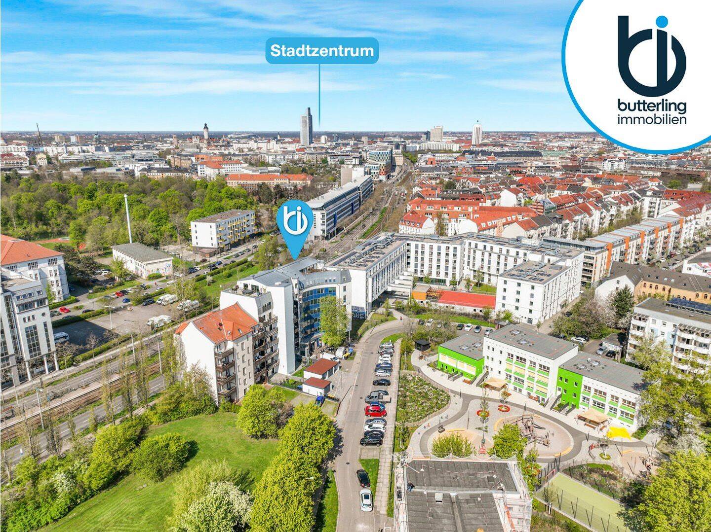 Citynah & familienfreundlich: 118 m² Maisonette mit Aufzug und großer Dachterrasse
