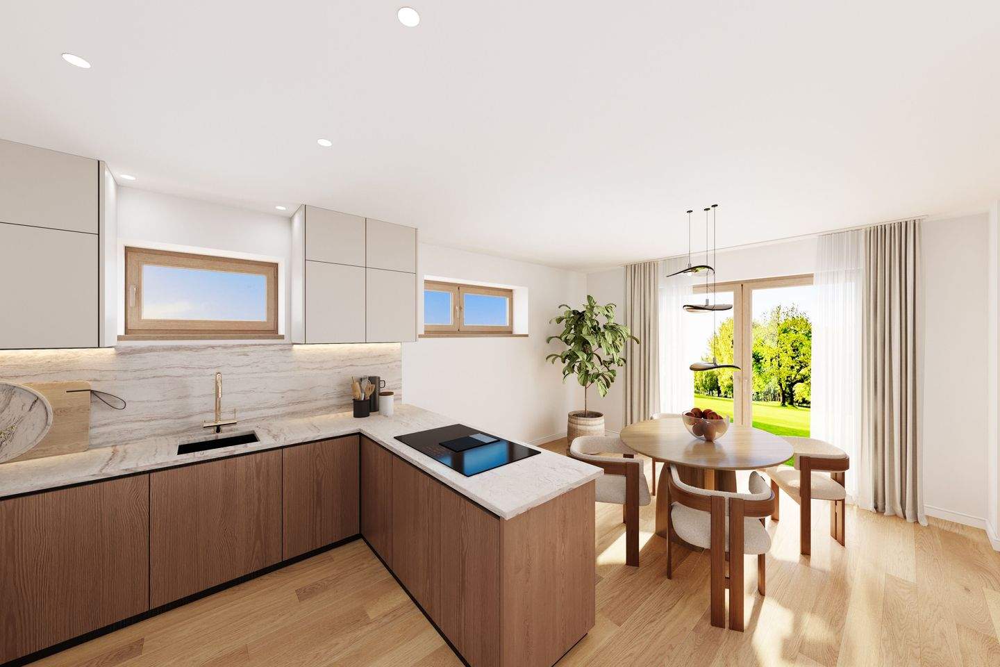 Elegante 2-Zimmer-Wohnung im modernen Neubau - top Ausstattung & nachhaltige Energietechnik – München – Vorschaubild 8
