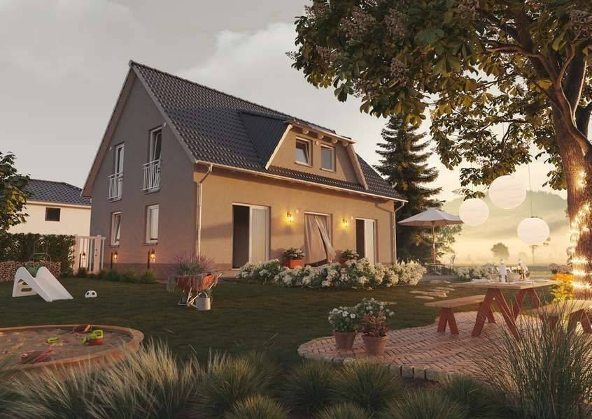 Landhaus 142 massiv gebaut, Preis inkl. Grundstück – Freudenburg – Vorschaubild 4