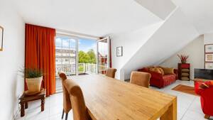 Großzügige Maisonette mit Westbalkon in zentraler und ruhiger Lage