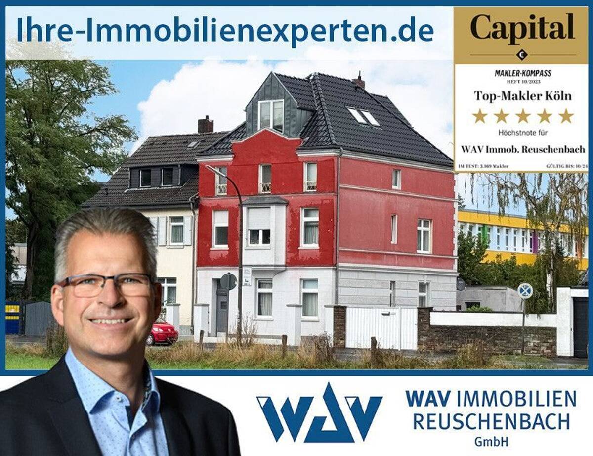 Dreifamilienhaus mit schönem Garten im Herzen von Sürth – 50999 Köln – Bild 1 von 9