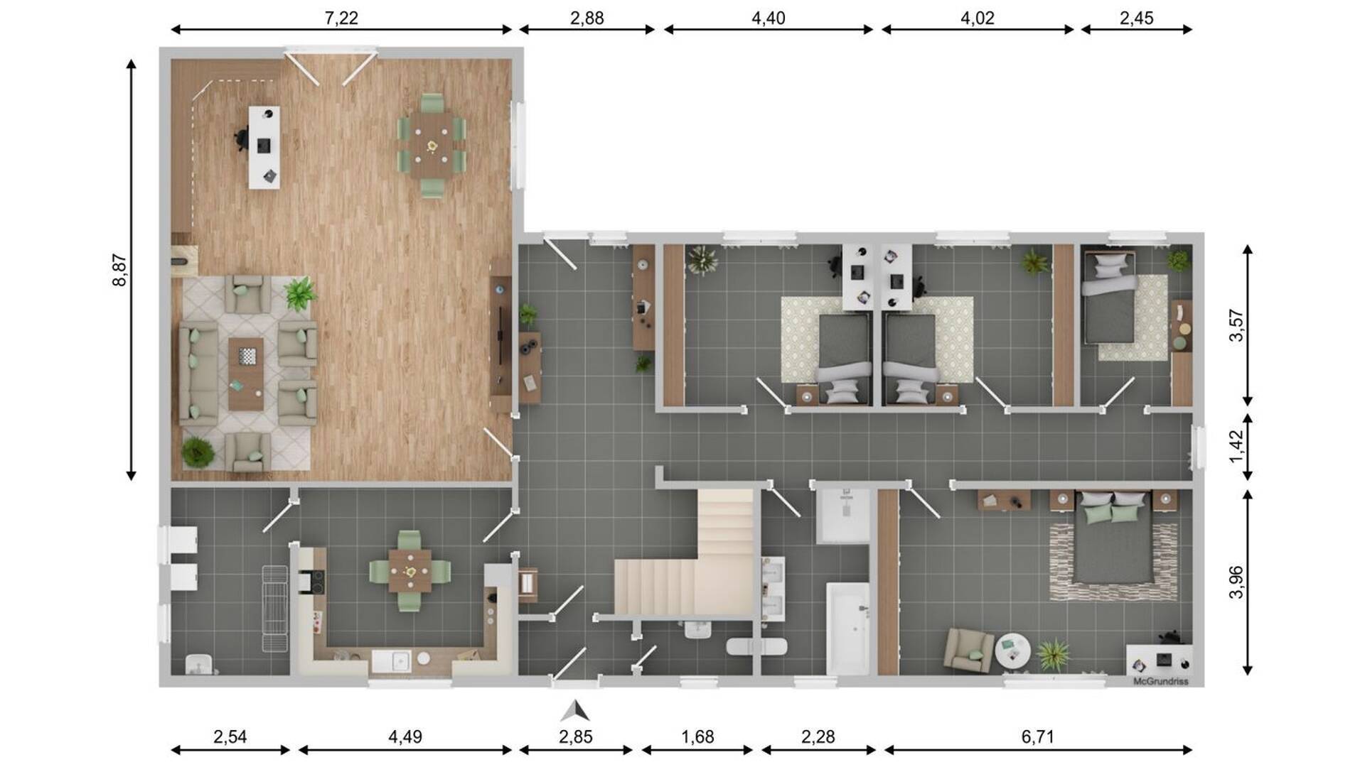 Haus in 25872 Ostenfeld (Husum) mit 298 m² kaufen