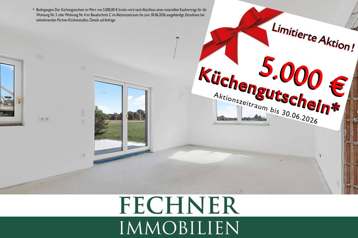 Kurzfristig verfügbar - IN-Süd - 2-ZKB-Wohnung (1. OG) mit XXL-Dachterrasse (27,42m²), ruhige Lage! – 85051 Ingolstadt – Bild 1 von 9