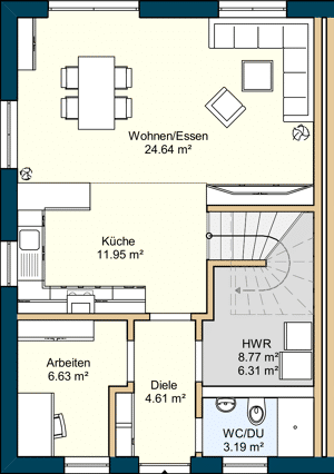 Wohnqualität trifft Familienidylle – moderne Doppelhaushälfte in Dresden-Cossebaude – 1156 Dresden – Vorschaubild 4