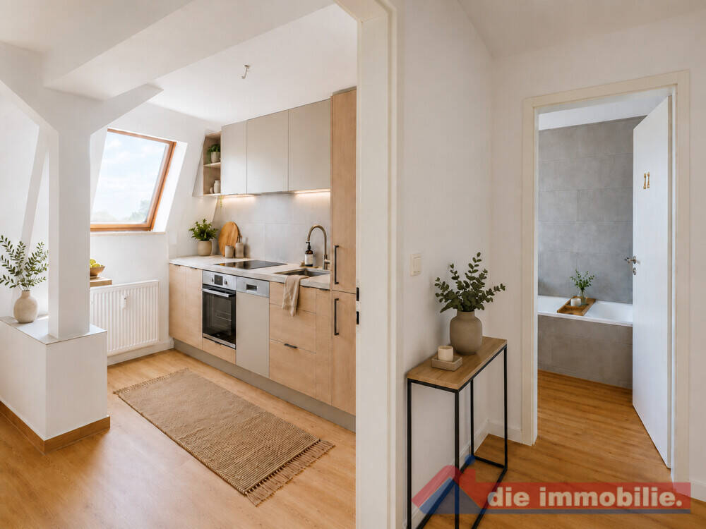 ***Frisch modernisierte, helle Dachgeschosswohnung für Singles und Paare*** – Magdeburg – Vorschaubild 7