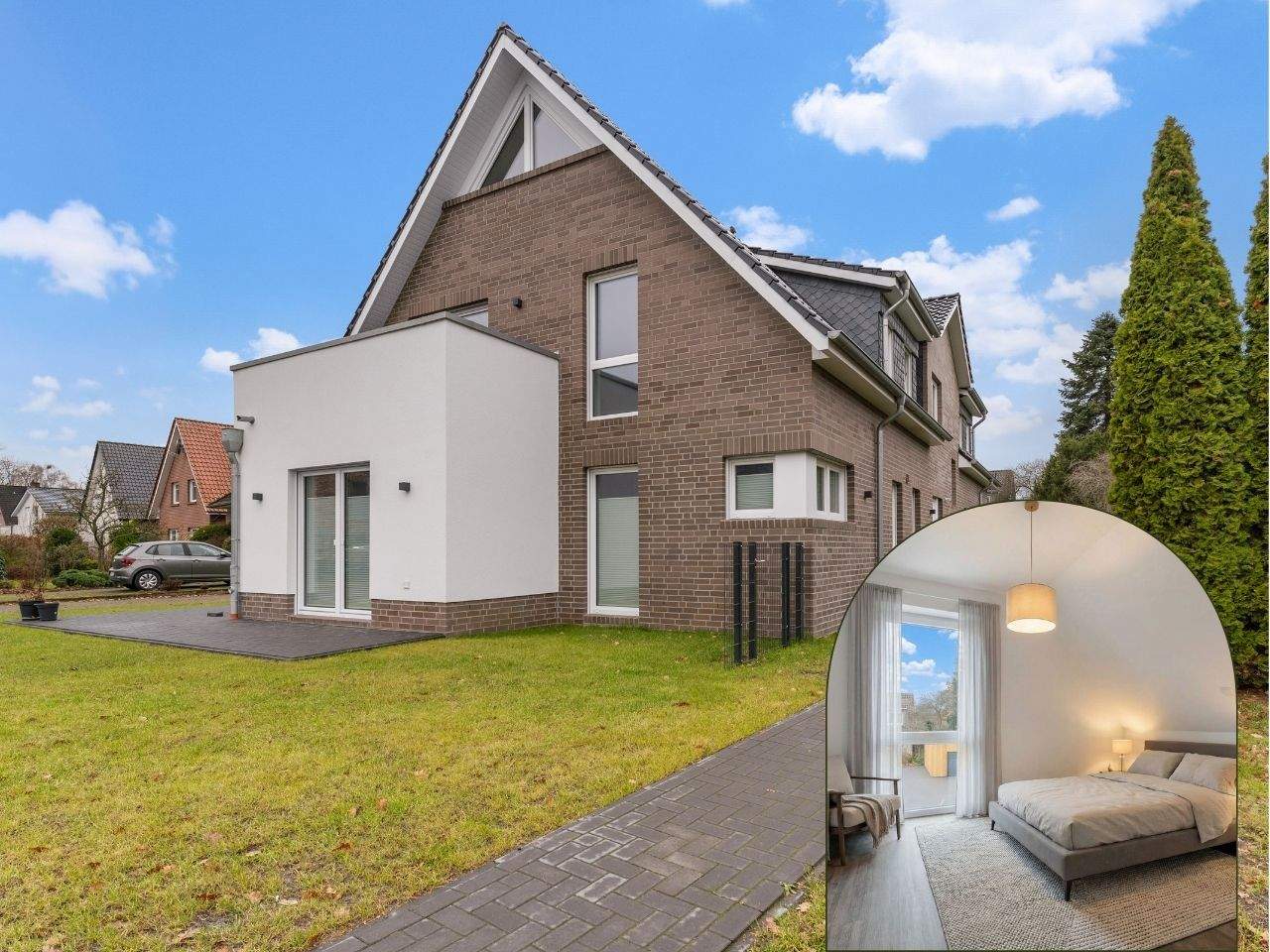 Ihr neues Haus nur smarter - lichtdurchflutete Maisonette Wohnung in Bümmerstede, Erstbezug – Oldenburg – Bild 1 von 9
