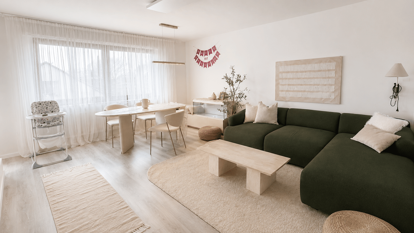 Einziehen und wohlfühlen: Hochwertig sanierte, möblierte 3-Zimmer-Wohnung in OB-Osterfeld. – Oberhausen – Vorschaubild 3