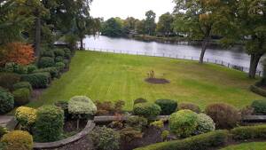 JOKER : 2 Zi. möbliert direkt an der Alster mit Garten Süd-West - BLICK auf den FEENTEICH
