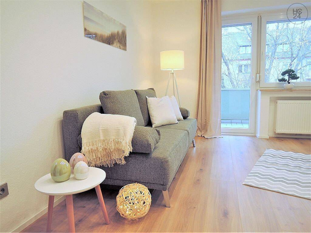 Modern möbliertes 1,5 Zimmer-Apartment mit WLAN und Balkon im Nürnberger Norden – Nürnberg – Vorschaubild 8
