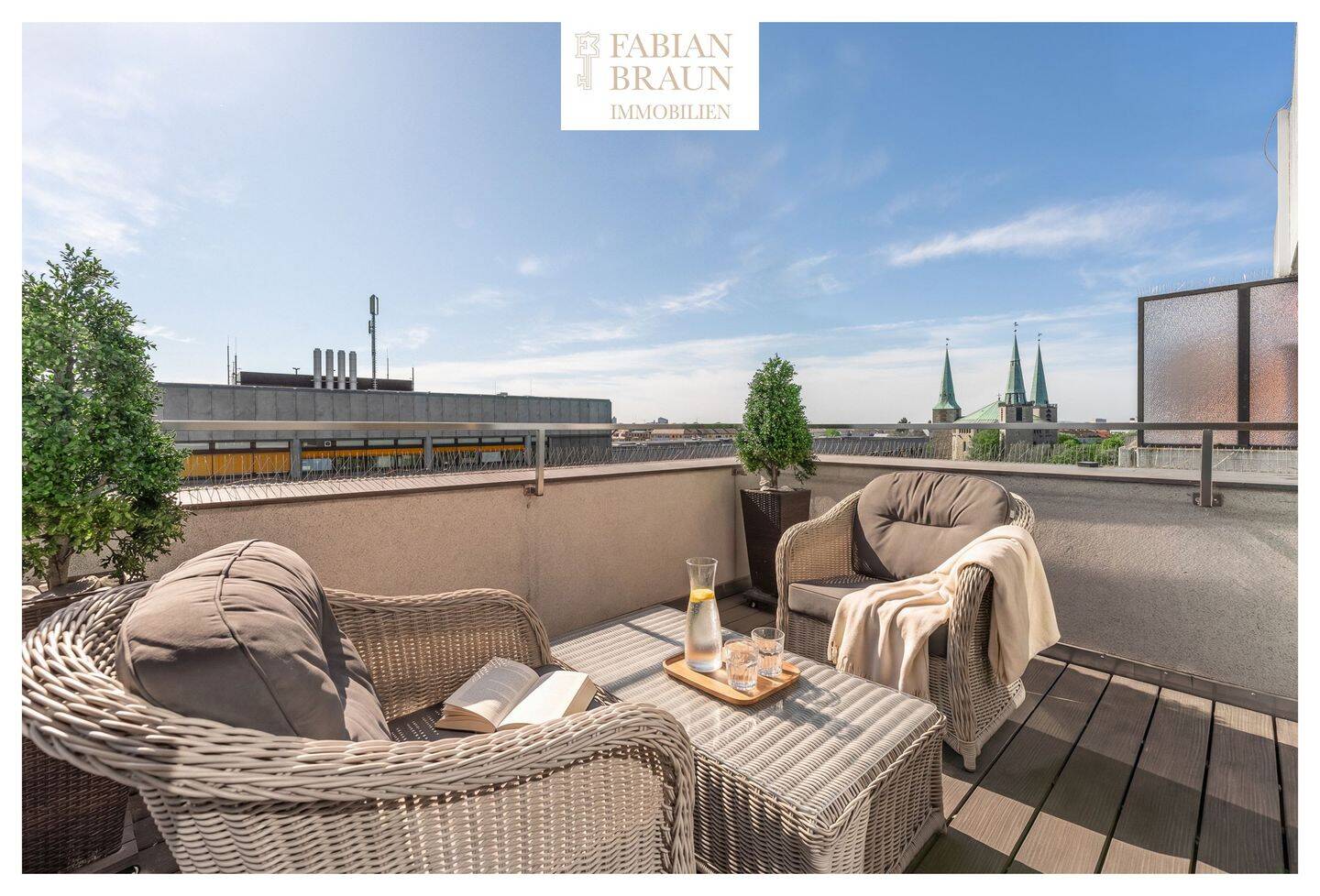 Einzigartiges Penthouse unmittelbar am Stadtpark mit Burgblick – Nürnberg – Vorschaubild 4