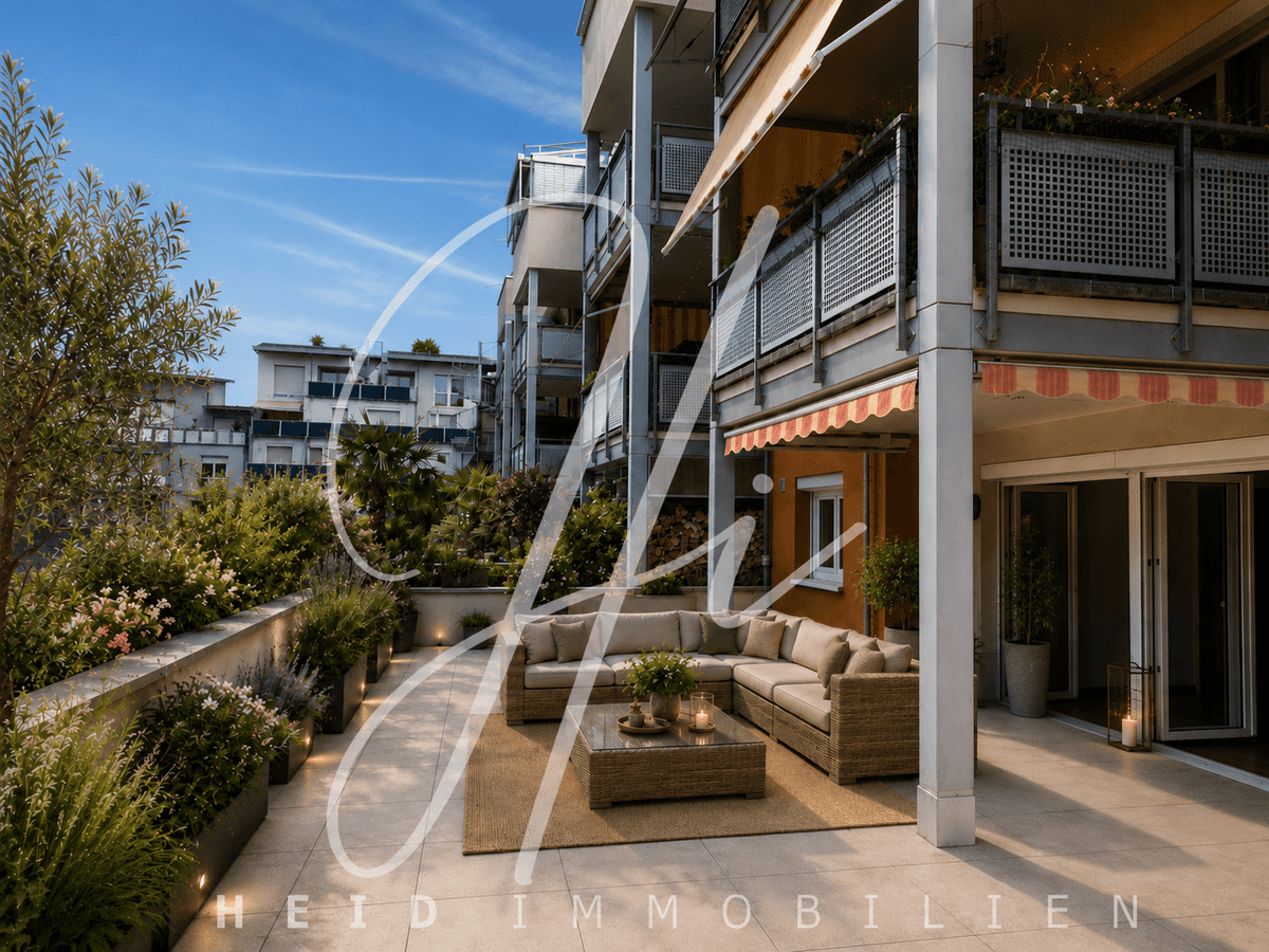 Sofort bezugsfrei - Barrierefreie 3-Zimmer-Wohnung mit XXL-Dachterrasse – 79111 Freiburg im Breisgau – Bild 1 von 9