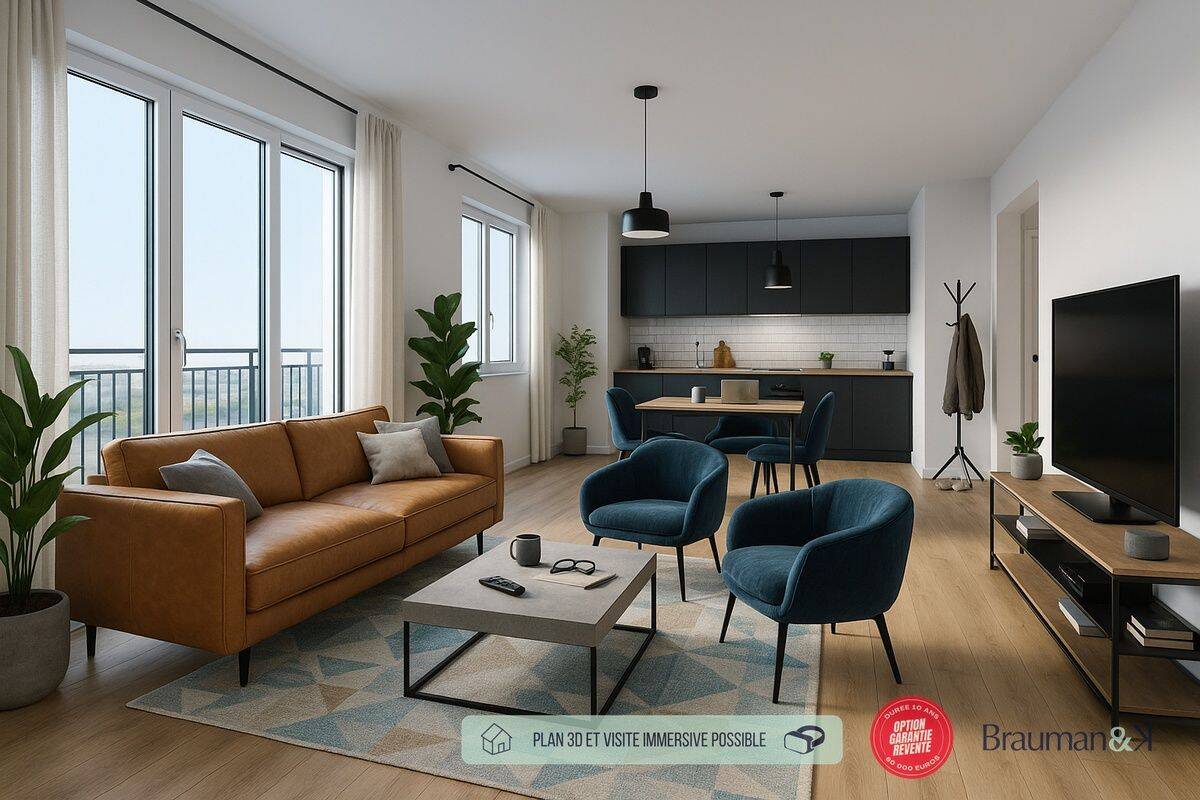 Appartement 4 pièces 75 m² · à Mantes-la-Jolie · 75 m² · 295 000 €