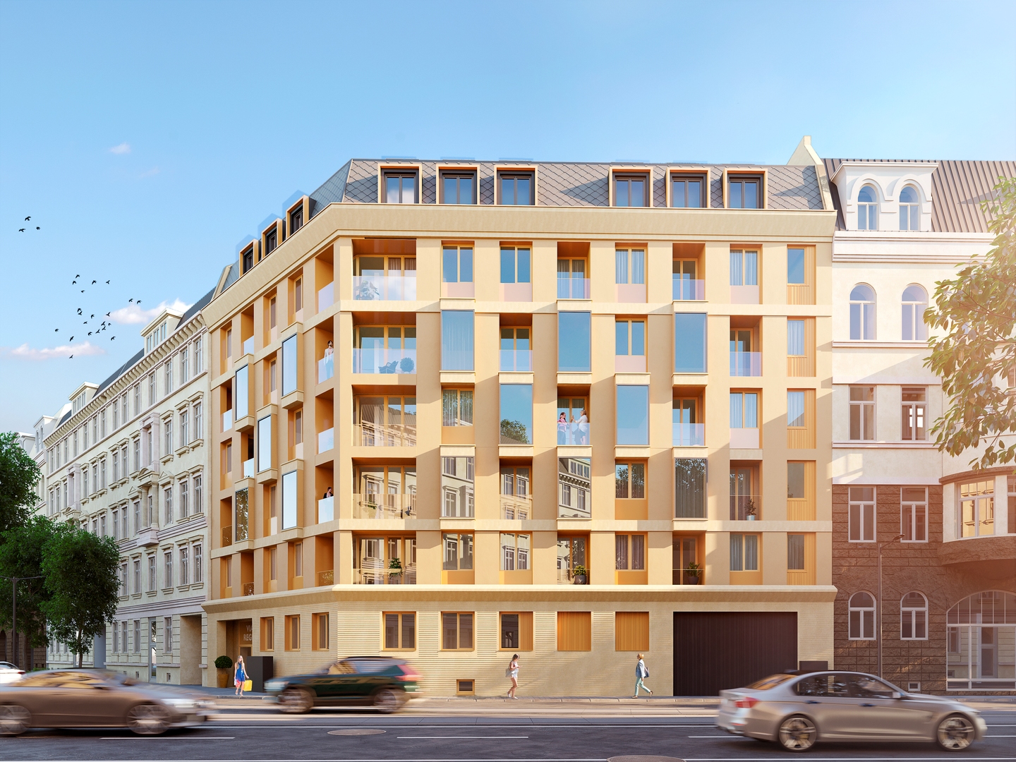 ***LUXURIÖSES WOHNEN IN MÖBLIERTEN APARTMENTS~LOGGIA~STELLPLATZ*** – Leipzig – Vorschaubild 3
