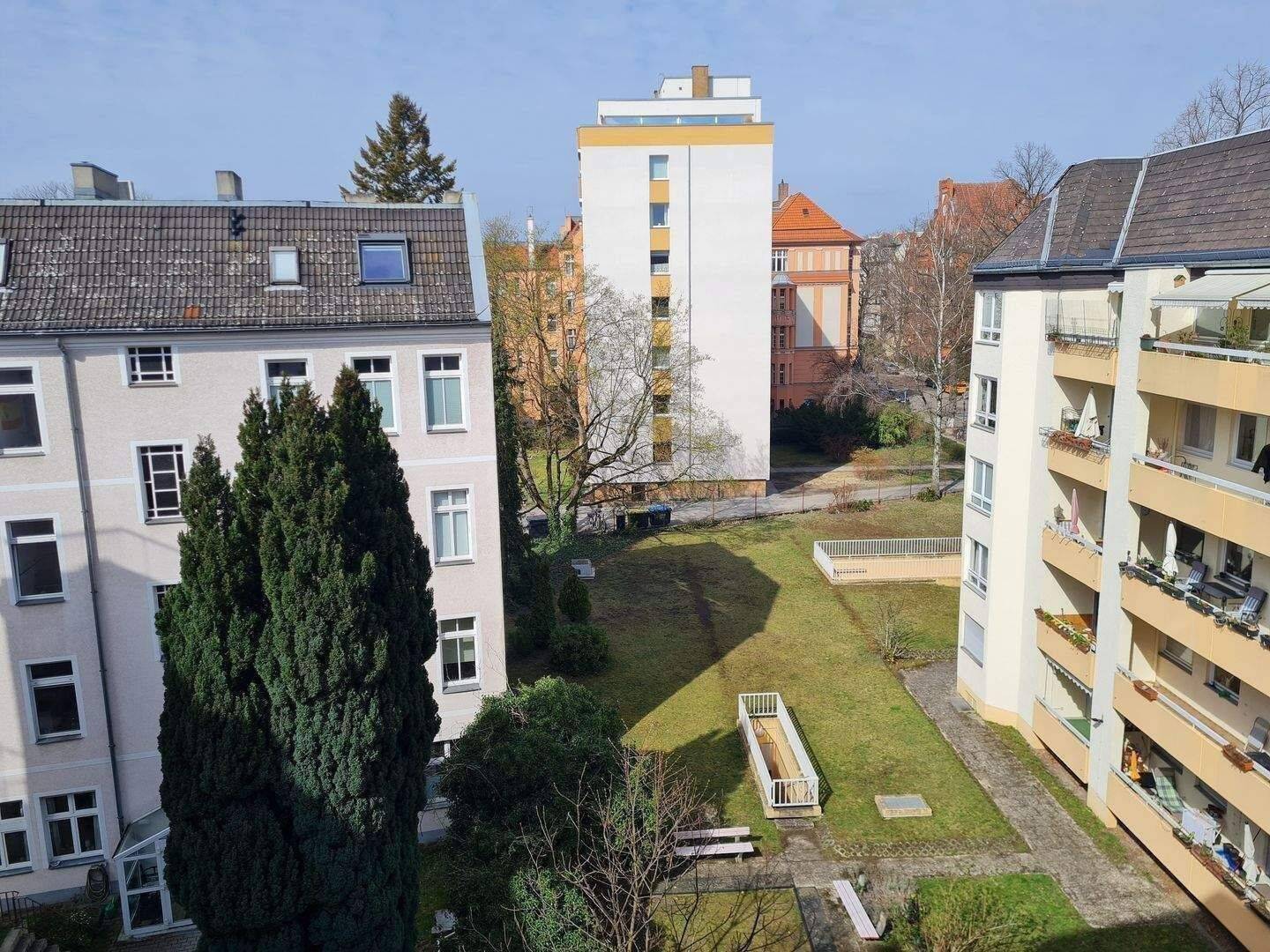 Fern-Ausblick*mehrere Kilometer! LEERE Wohnung*SCHMARGENDORF*Breite Str. vis-à-vis* LIFT ins 4. Obergeschoss S-O-Balkon, Deckenhöhe über 3 m – Berlin – Vorschaubild 3