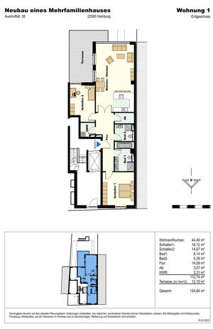 *** Hochwertige Neubau-EG-Wohnung in Hamburg-Uhlenhorst mit starker Rendite *** – 22085 Hamburg – Vorschaubild 3