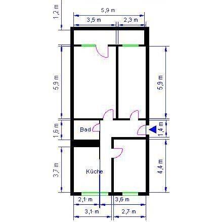*Anmietung mit WBS*Die Treppen hoch zur neuen, schönen Wohnung* – Magdeburg – Vorschaubild 5