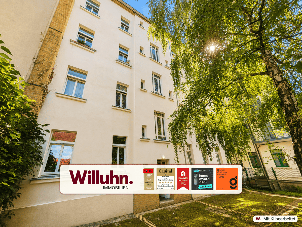 Vermietete 2RW in Anger-Crottendorf | Keller | Modernes Bad mit Dusche – 4318 Leipzig – Bild 1 von 9