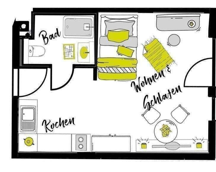 Möblierte Komfort L-Apartments im "Urban.In Ingolstadt" - Für Studenten, Praktikanten & Azubis – Ingolstadt – Vorschaubild 8