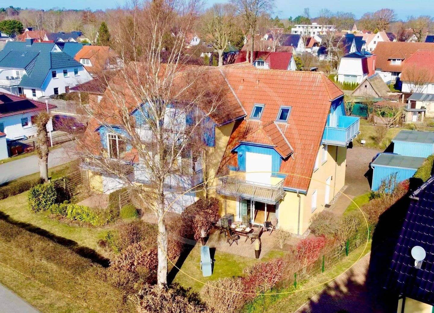 Helle Erdgeschosswohnung mit 2 Schlafzimmern, sonniger Terrasse und eigenem Garten. – Zingst – Vorschaubild 4