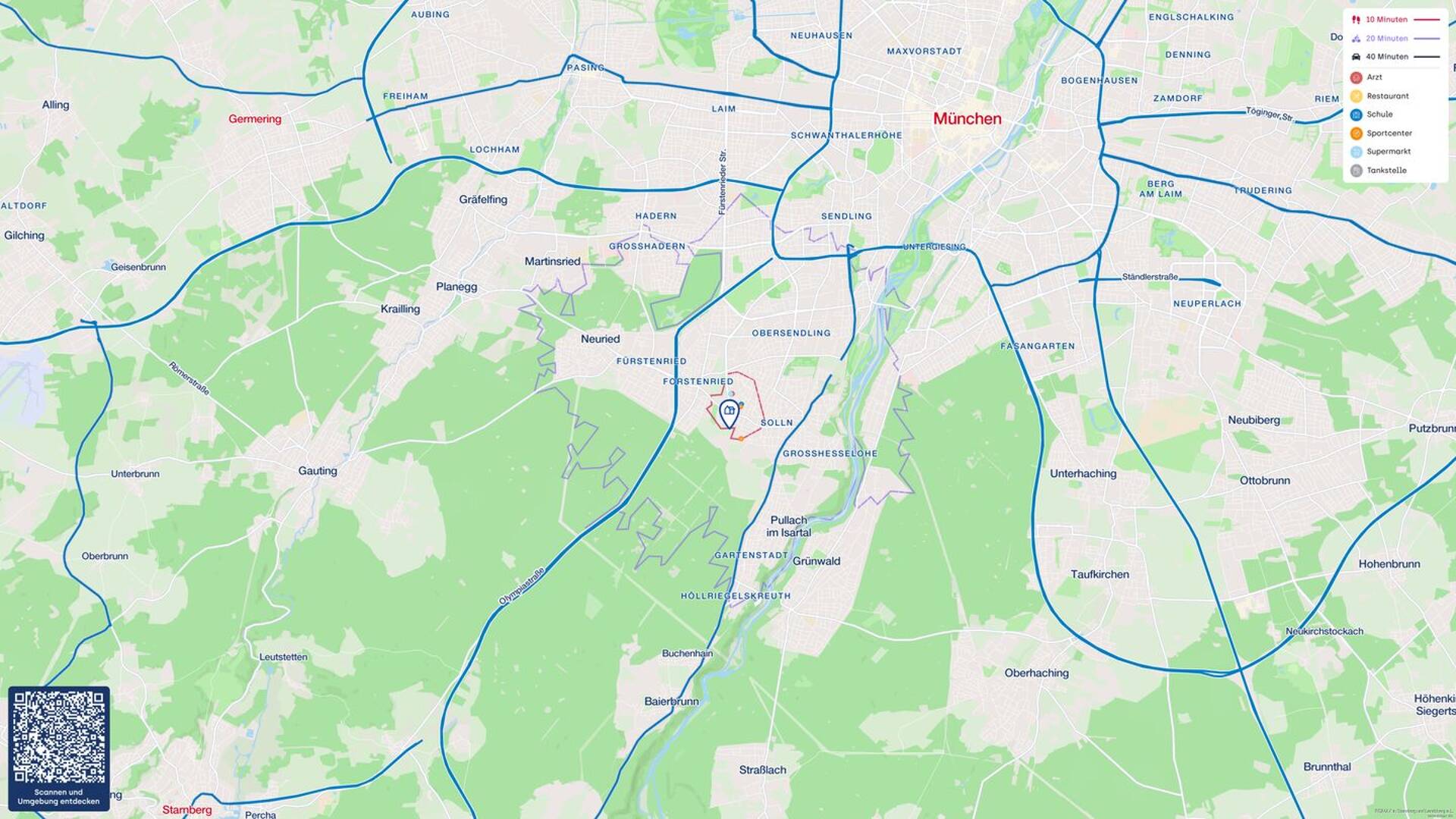Etagenwohnung in 81477 München mit 48 m² kaufen