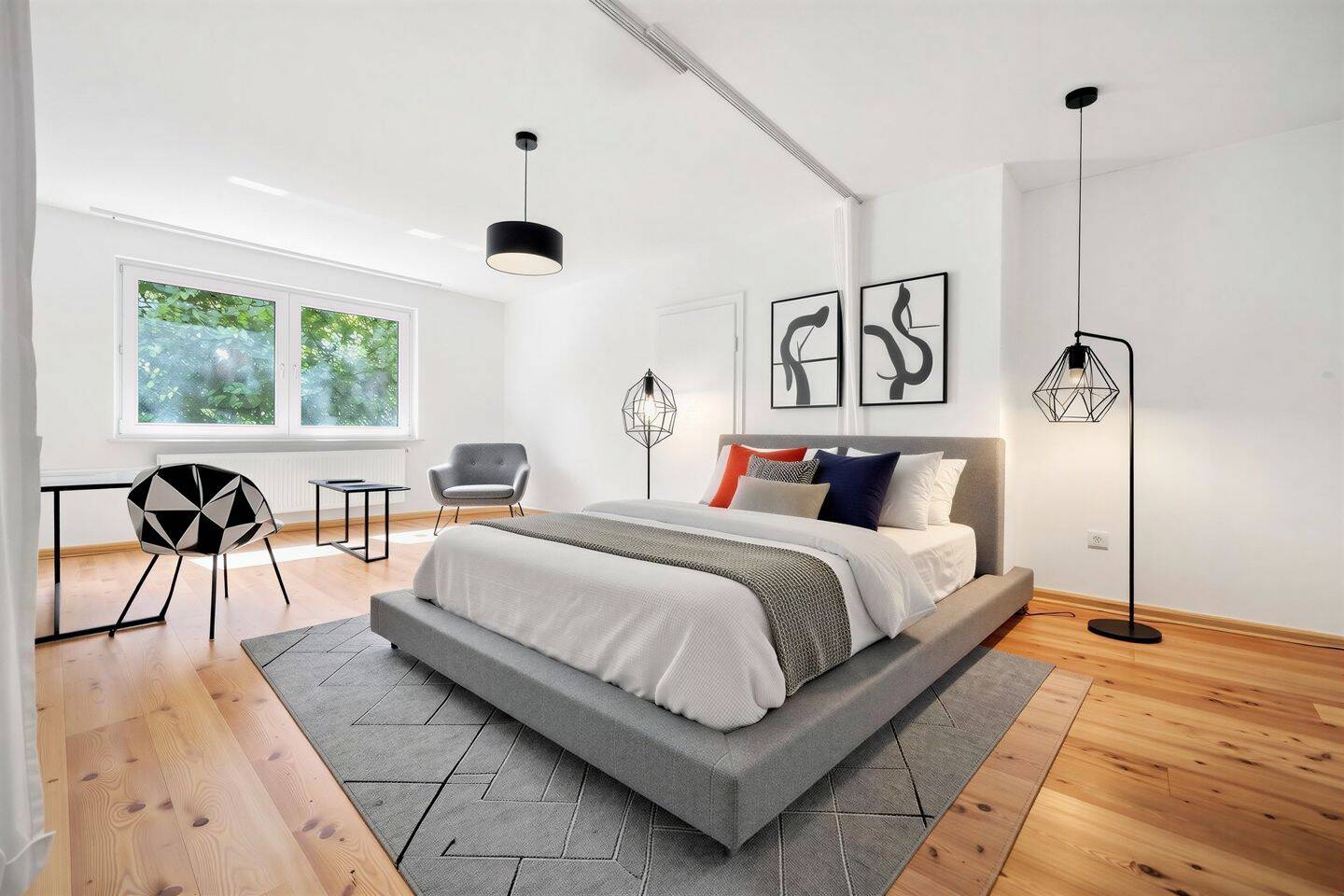 WOHNEN AN DER PLATANEN-ALLEE IM PAULUSVIERTEL - renovierte 2-Zimmer-Wohnung in Bestlage – Darmstadt – Vorschaubild 2