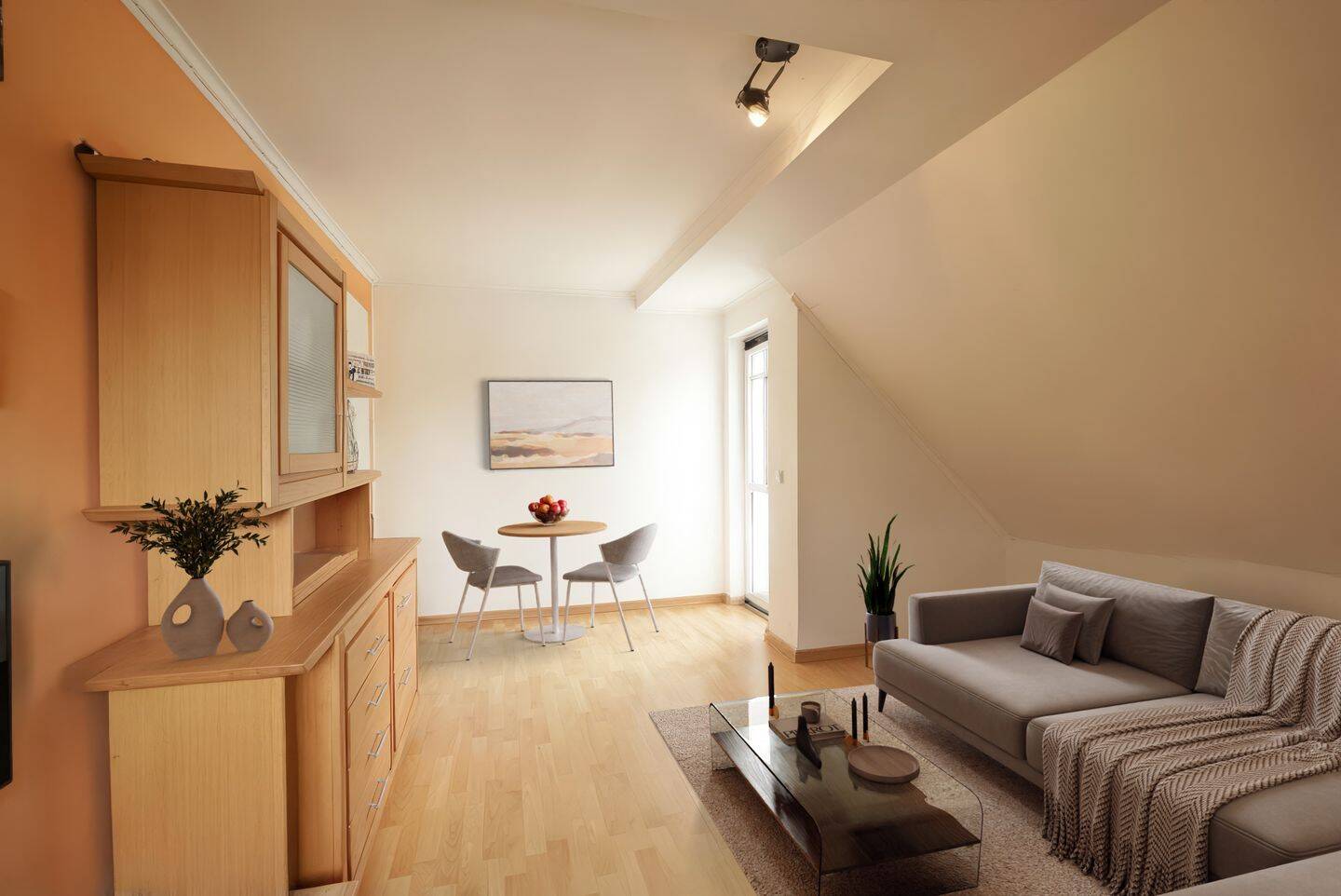 Elbnahe Zwei-Raum-Wohnung mit Süd-Balkon und KFZ-Stellplatz – Dresden – Vorschaubild 9
