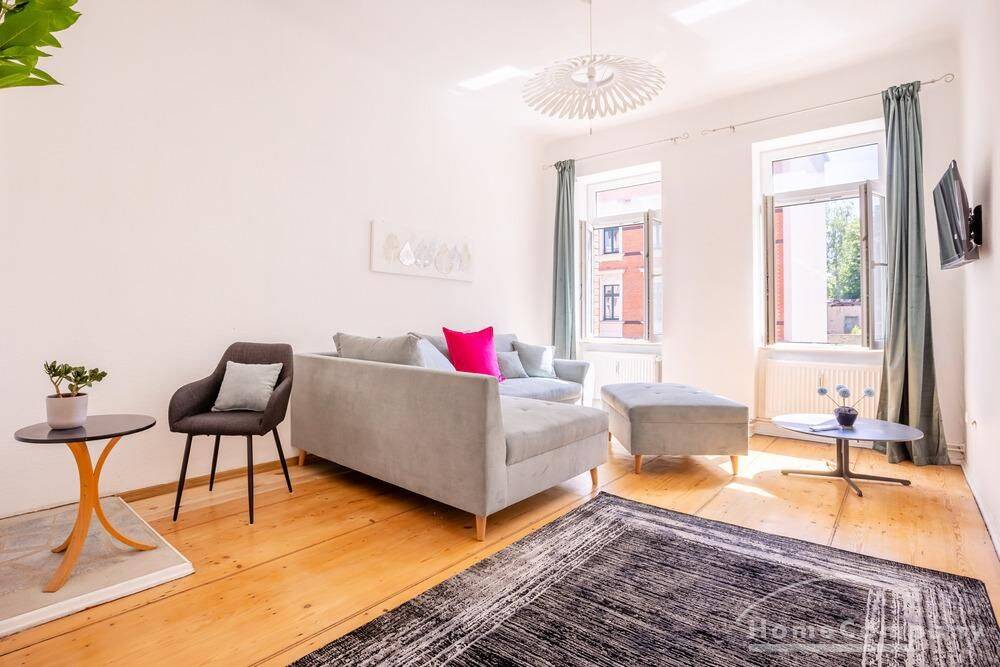 28043 HomeCompany Möbliert/Furnished 4-Zimmer Wohnung in Leipzig max. 6 Personen